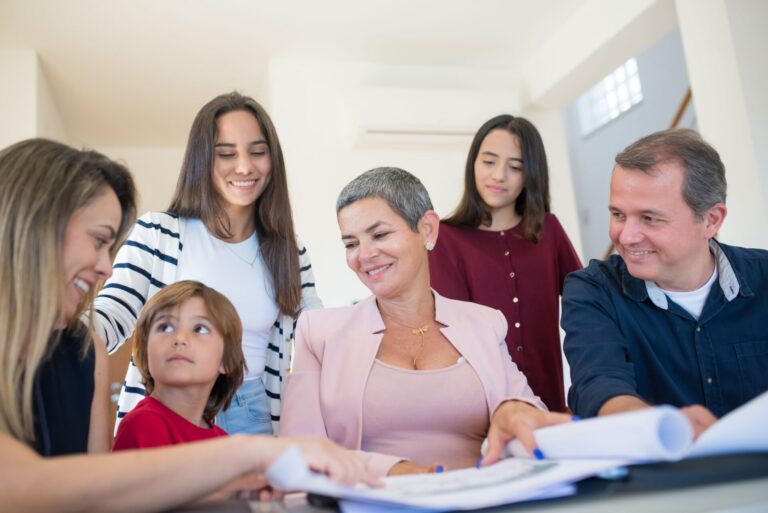 A family making valuable health choices together thanks to AgingUnbound and Donna Gurule